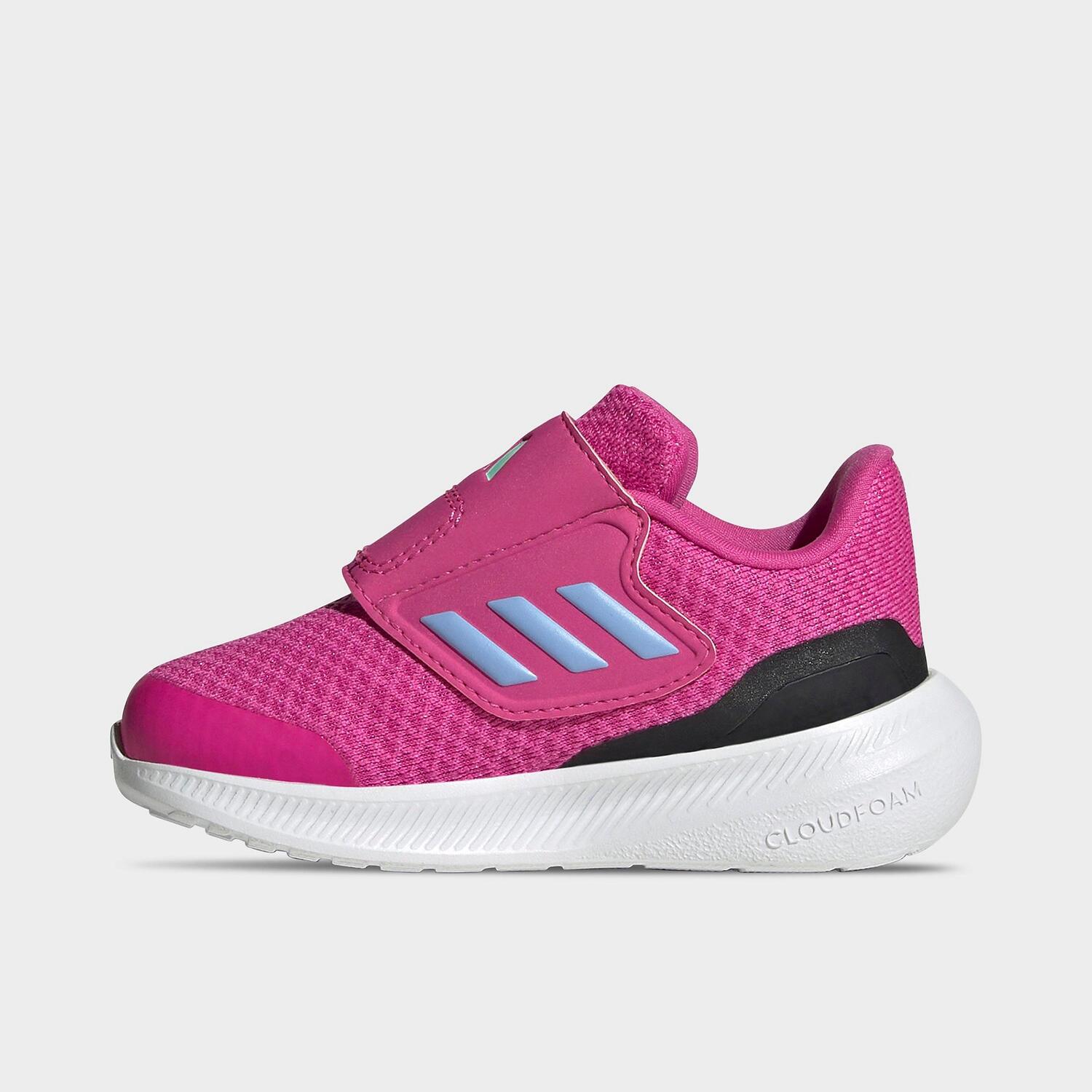 

Детская повседневная обувь adidas RunFalcon 3.0 на липучке для малышей, розовый