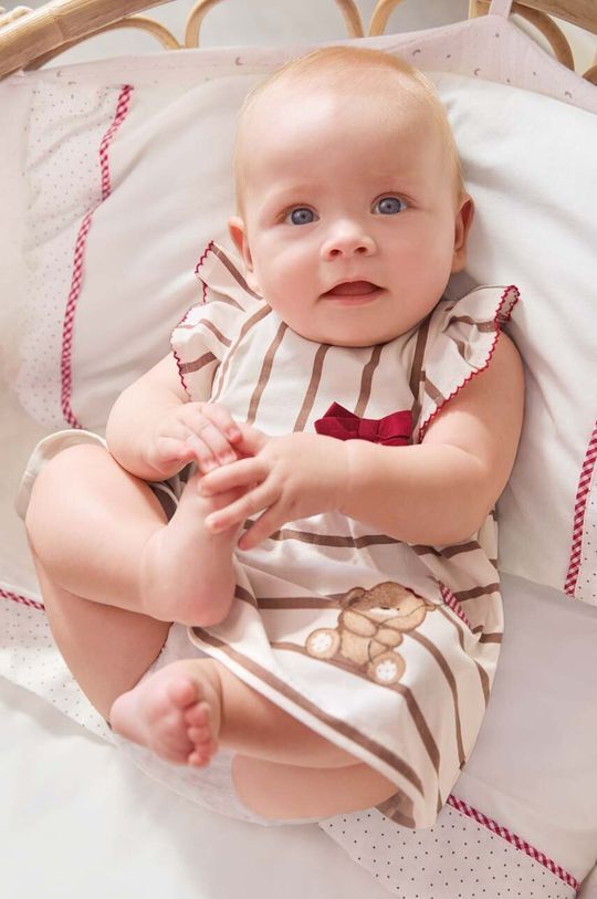 

Платье для новорожденного Mayoral Newborn, бежевый
