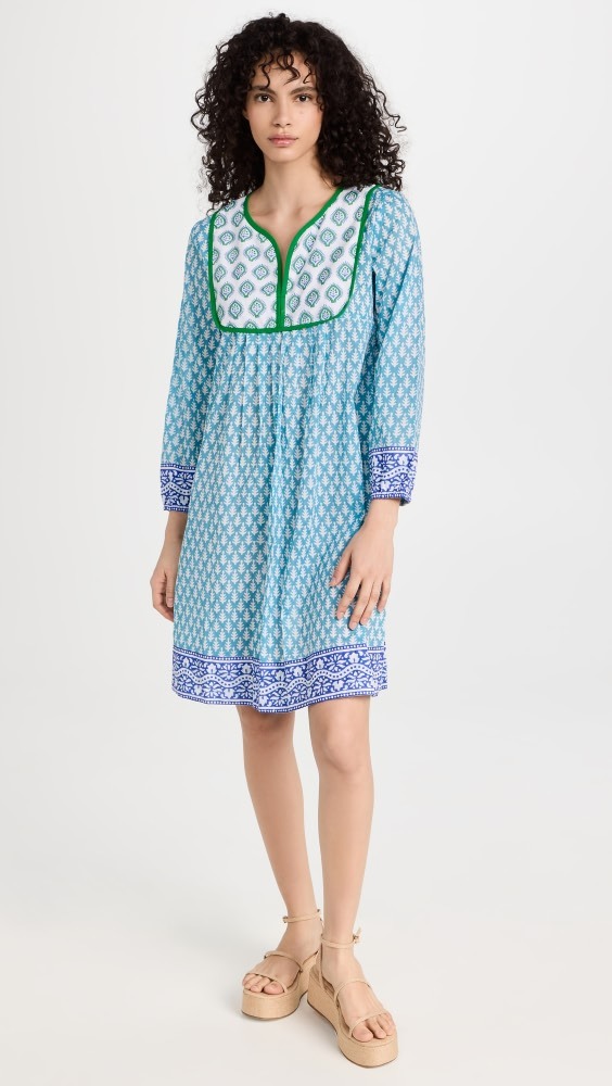 

Платье SZ Blockprints Jaipur in Cornflower Blue, синий