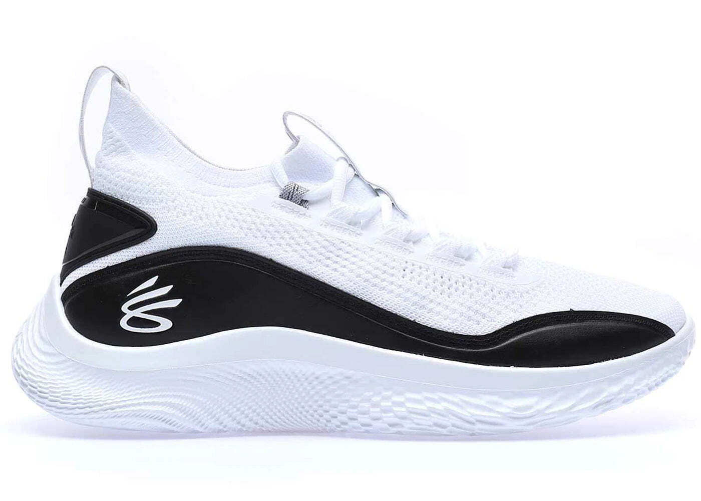 

Кроссовки унисекс Under Armour Curry Flow 8 Zen Flow, белый / чёрный