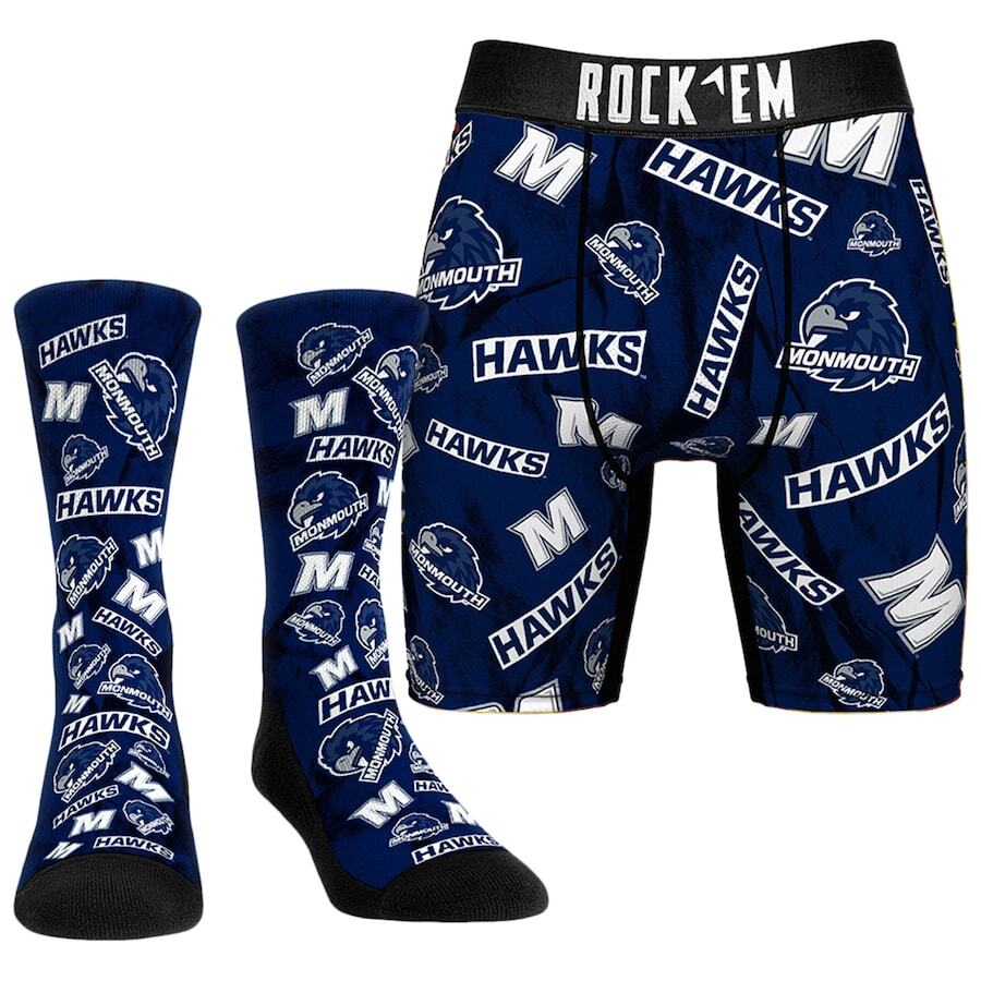 

Носки Rock Em Socks Monmouth Hawks