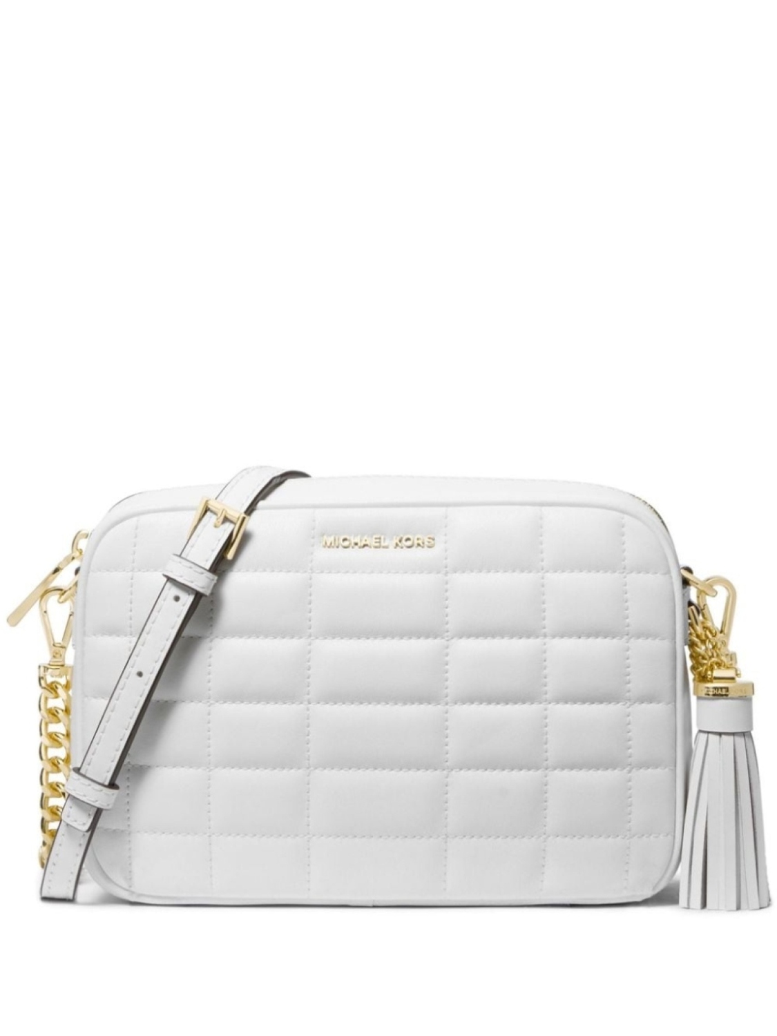 

Сумка через плечо Jet Set с логотипом Michael Michael Kors, белый