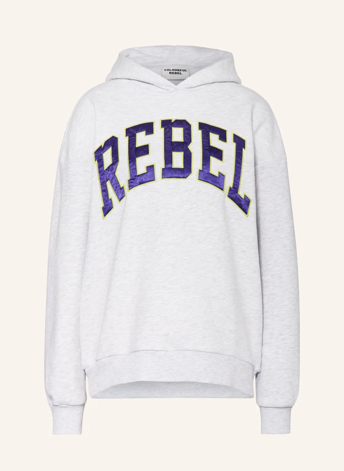 

Толстовка с капюшоном Colourful Rebel, серый