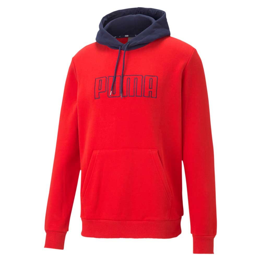 Худи Puma Block Emb, красный