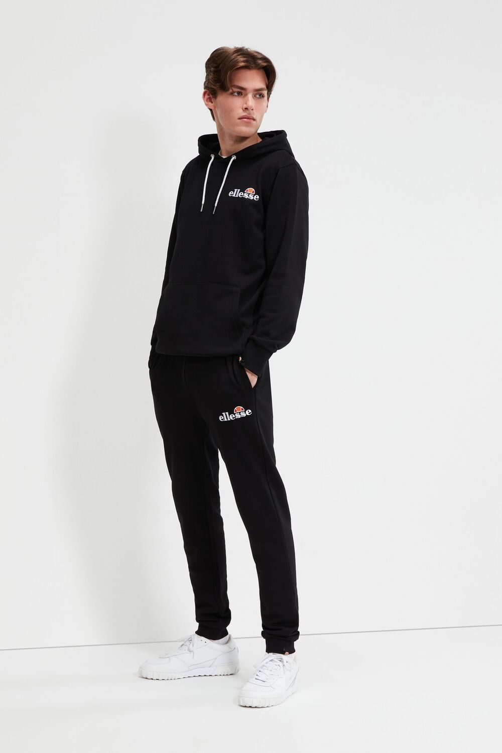 

Мужская толстовка с капюшоном Ellesse, черный