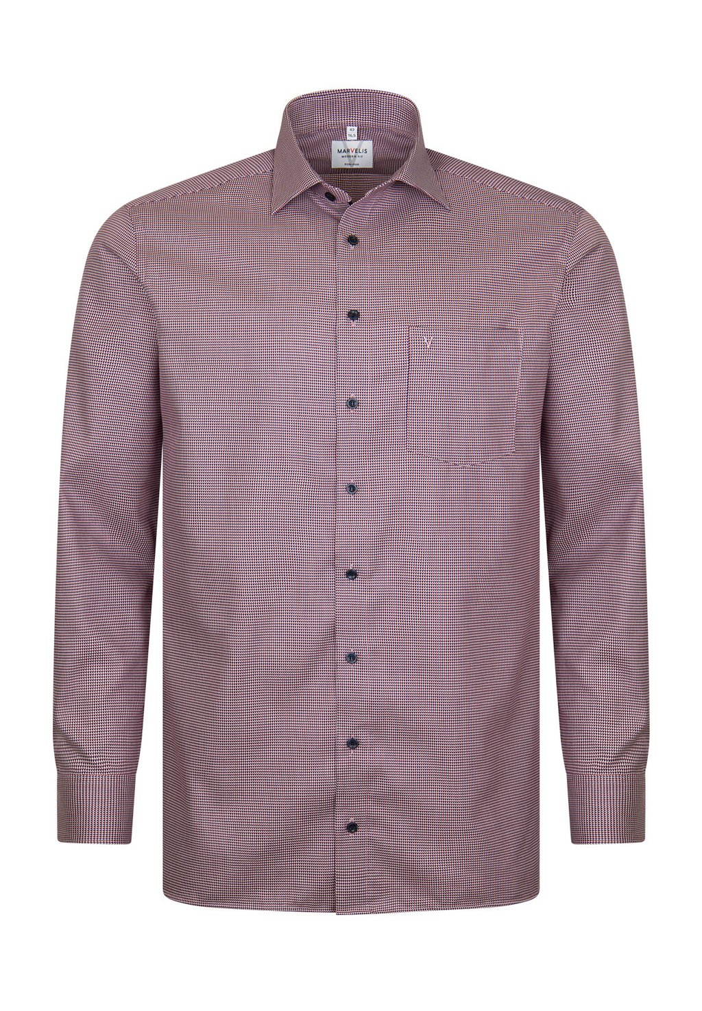 Рубашка COMFORT FIT Marvelis, цвет rot жакет на пуговицах marvelis marvelis размер xl цвет серый арт 63151660