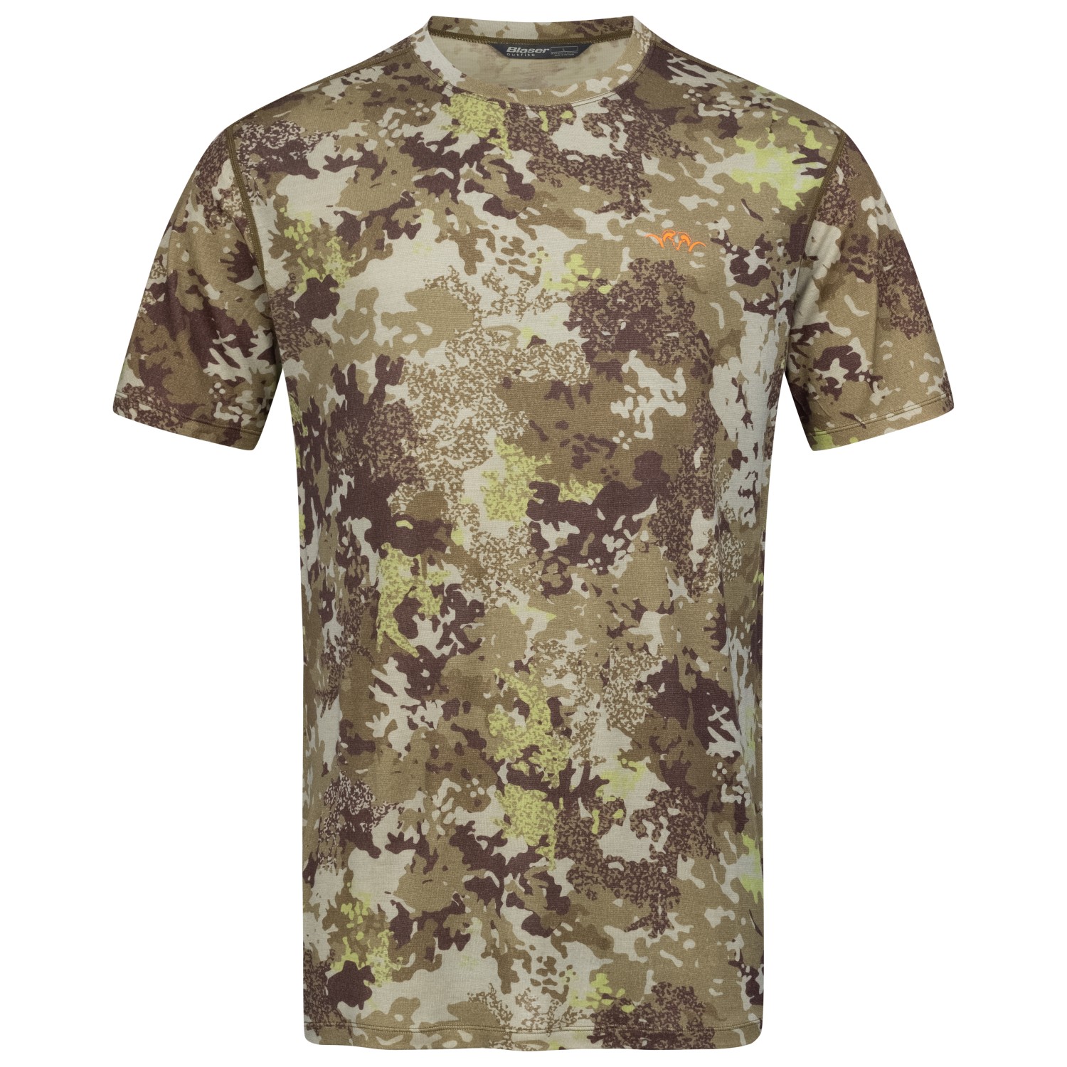 Рубашка из мериноса Blaser Outfits Merino Base 160 T, цвет HunTec Camouflage