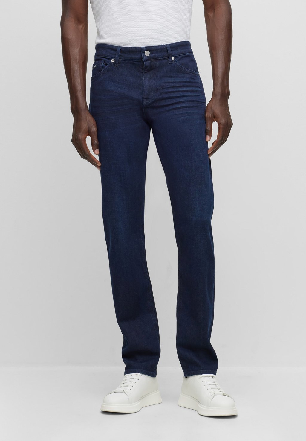 

Джинсы Slim fit BOSS Maine, темно–синий