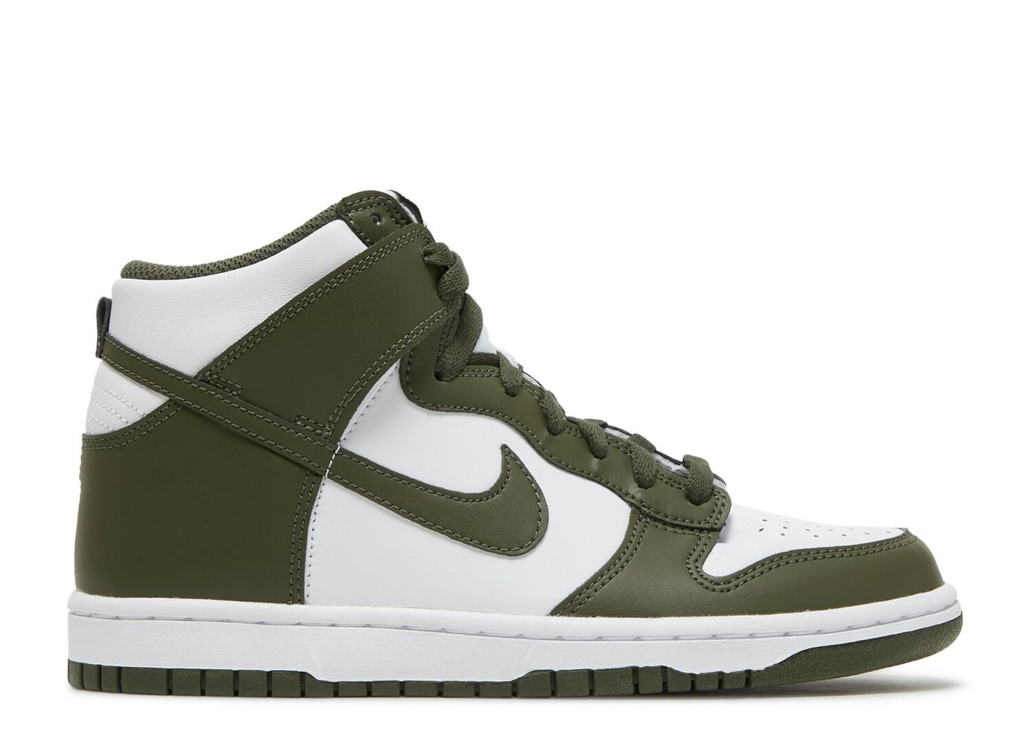 

Кроссовки Nike Dunk High Gs 'Cargo Khaki', зеленый