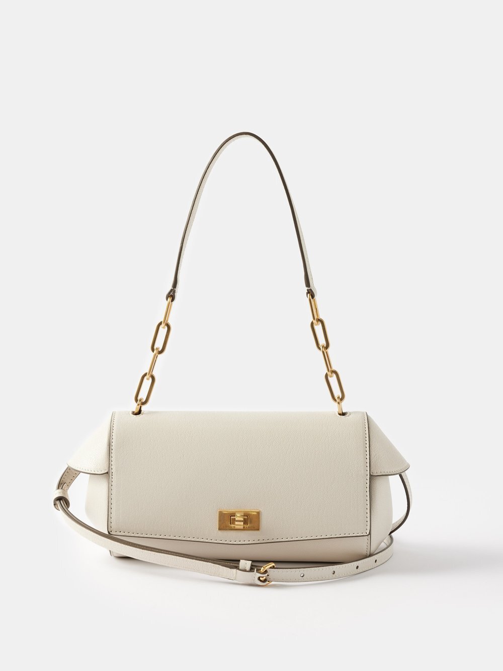 

Кожаная сумка через плечо tube Anya Hindmarch, белый