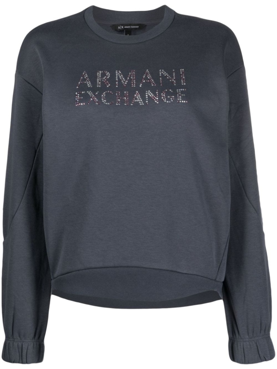 

Armani Exchange толстовка с логотипом, синий