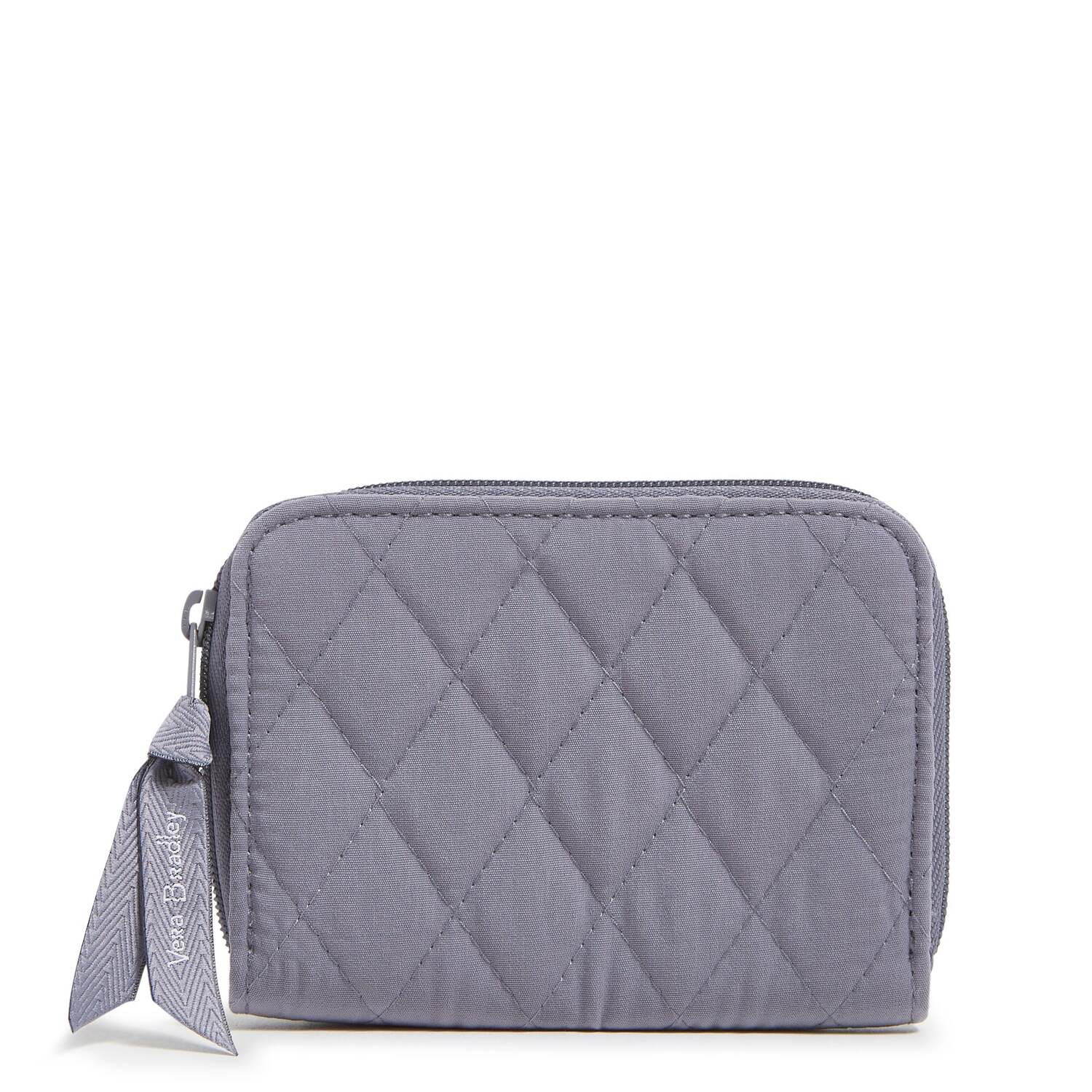

Маленький кошелек на молнии из микрофибры Outlet Vera Bradley, цвет Carbon Gray