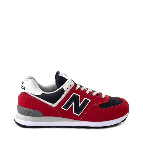 

Мужские кроссовки New Balance 574, красный/темно-синий