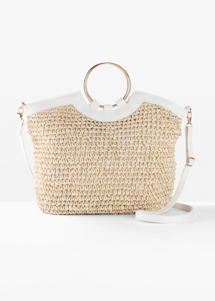 

Соломенная сумочка Bpc Bonprix Collection, белый