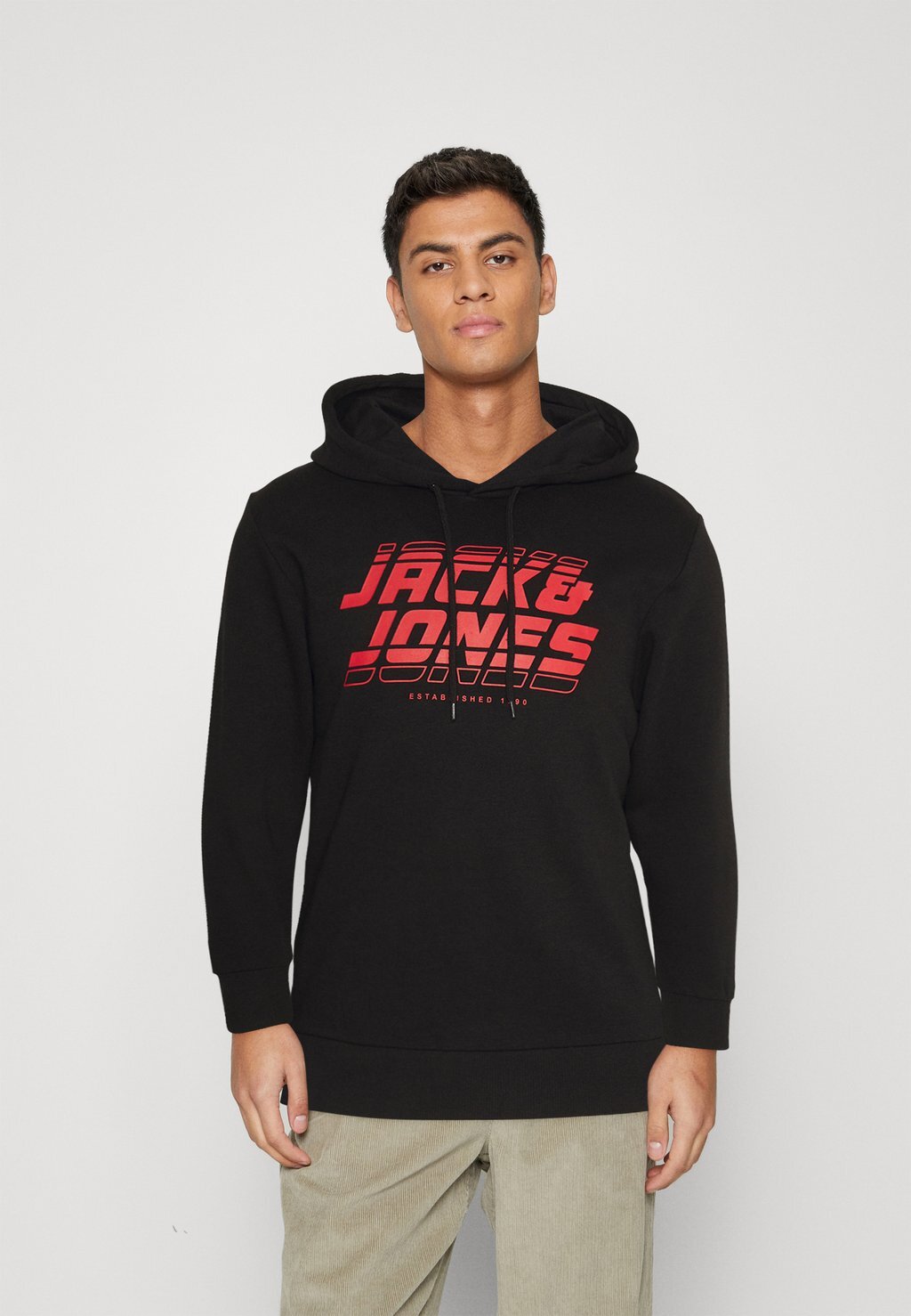 

Толстовка с капюшоном Jack & Jones, черный