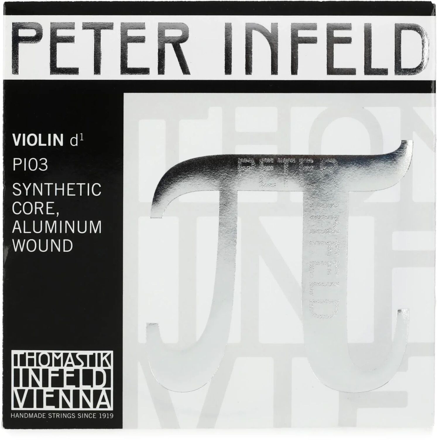 

Thomastik-Infeld PI03 Peter Infeld Скрипка D Струна - размер 4/4 с алюминиевой обмоткой