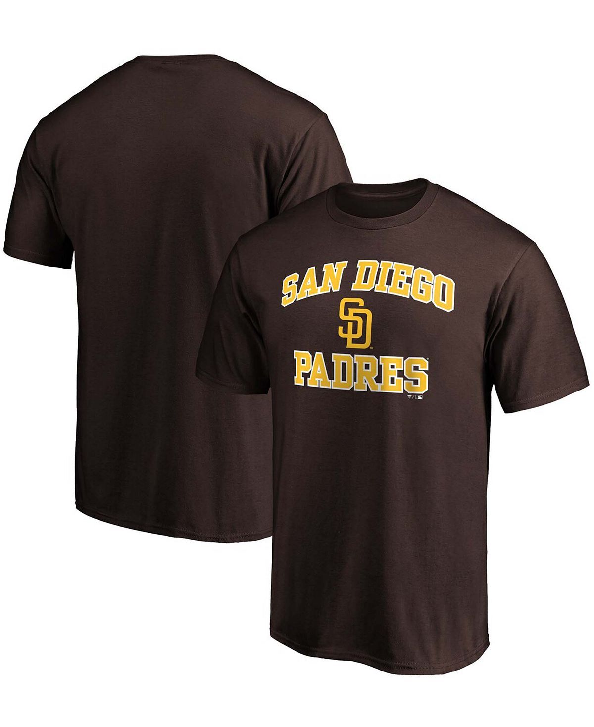 

Мужская коричневая футболка Big and Tall San Diego Padres Heart Soul Fanatics, Коричневый