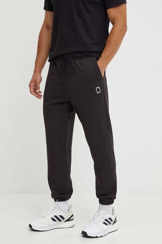 

Хлопковые спортивные штаны Puma, черный