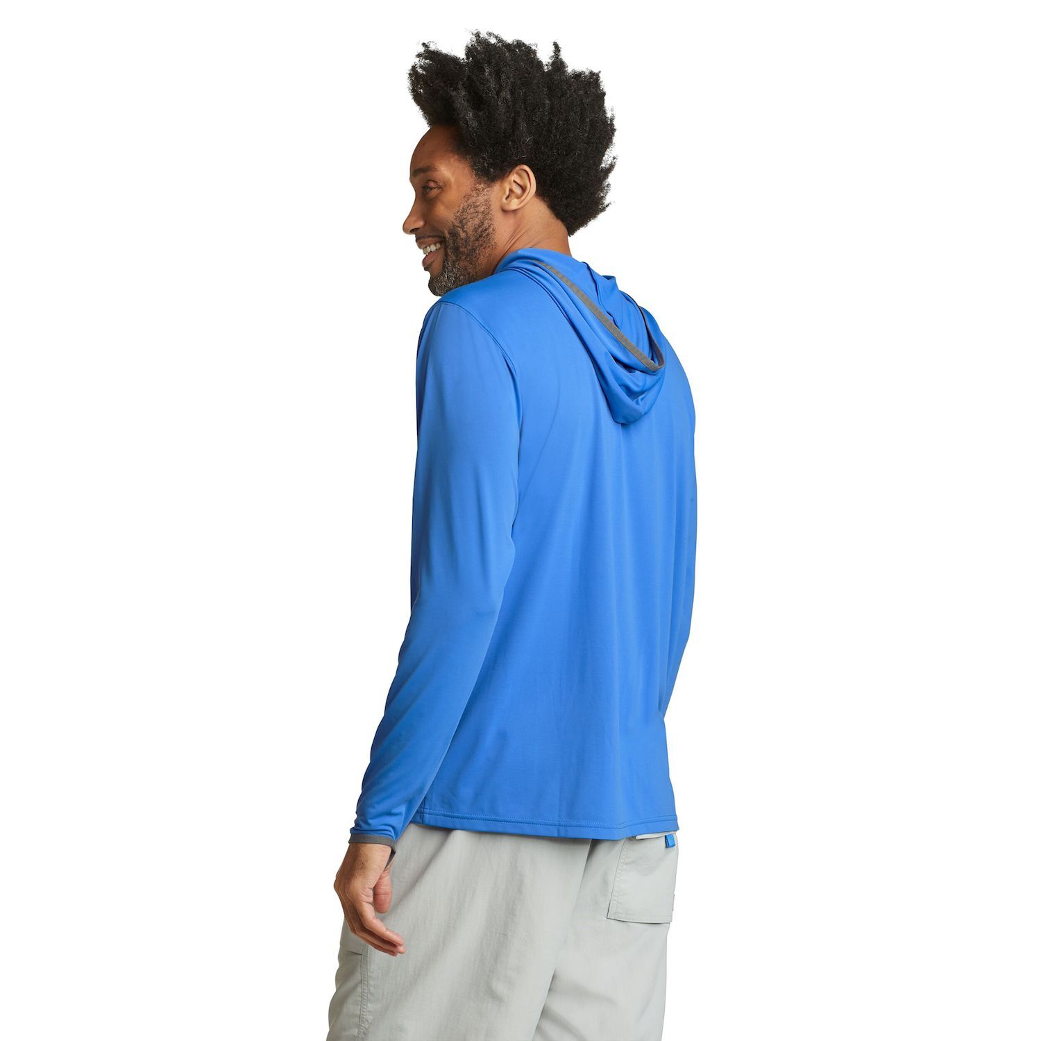 

Мужская футболка Marine Air UPF с капюшоном Eddie Bauer