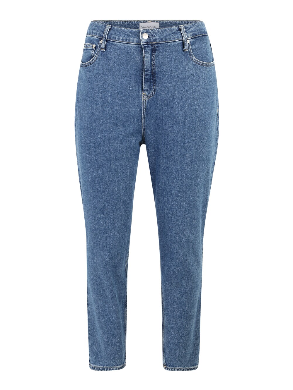 Обычные джинсы Calvin Klein, синий футболки calvin klein jeans темно синий