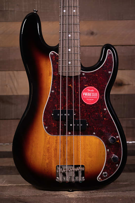 

Басс гитара Squier Classic Vibe '60s Precision Bass, Laurel FB, 3-Color Sunburst