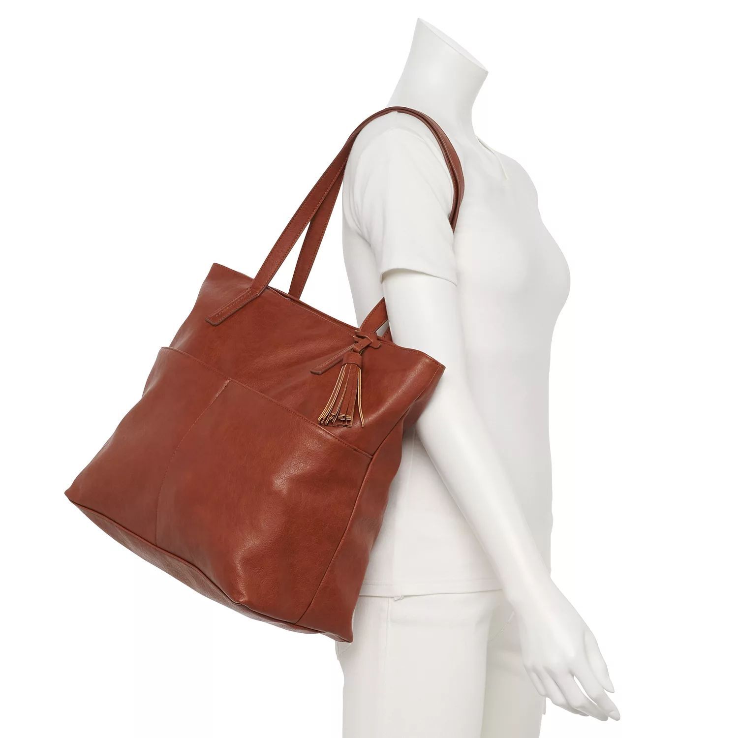 

Большая карманная сумка-тоут Sonoma Goods For Life Sonoma Goods For Life, серый