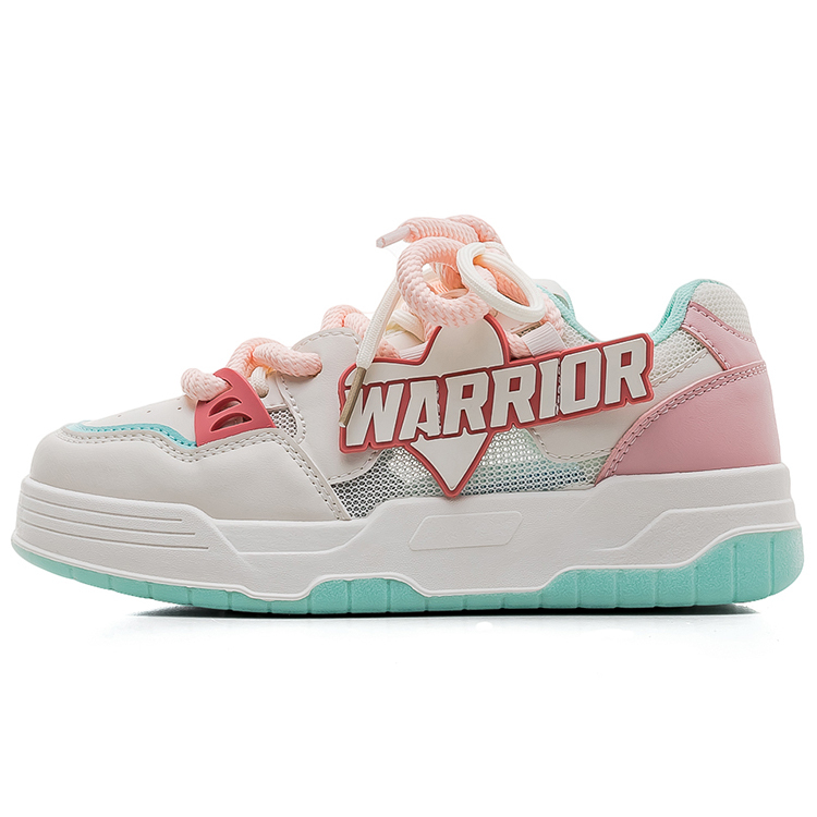 

Кроссовки WARRIOR Skateboarding Shoes Women's Low-top Powder Moon, цвет Powder Moon