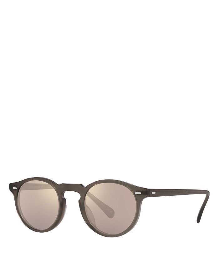 

Круглые солнцезащитные очки Gregory Peck, 50 мм Oliver Peoples