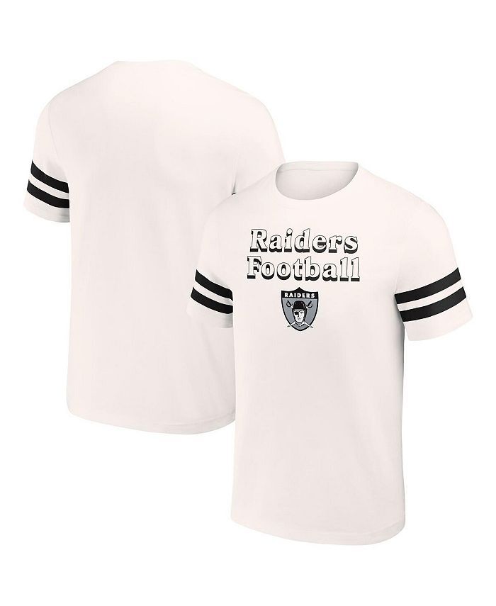

Мужская футболка NFL x Darius Rucker Collection от Cream Las Vegas Raiders в винтажном стиле Fanatics, тан/бежевый