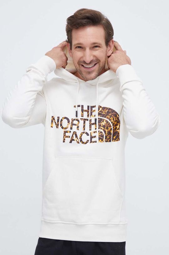 

Хлопковая толстовка The North Face, бежевый