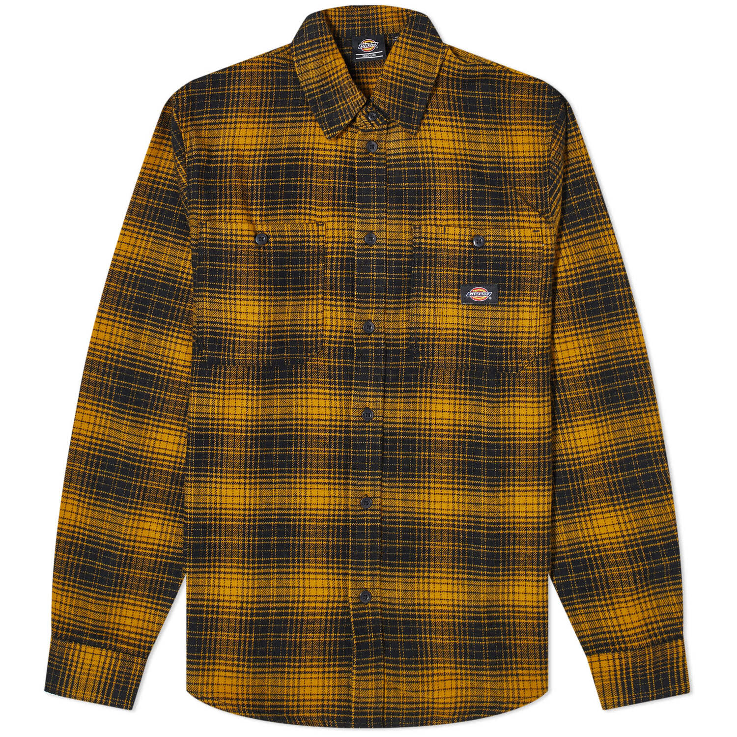 Рубашка Dickies Evansville Flannel Overshirt, цвет Dried Tobacco