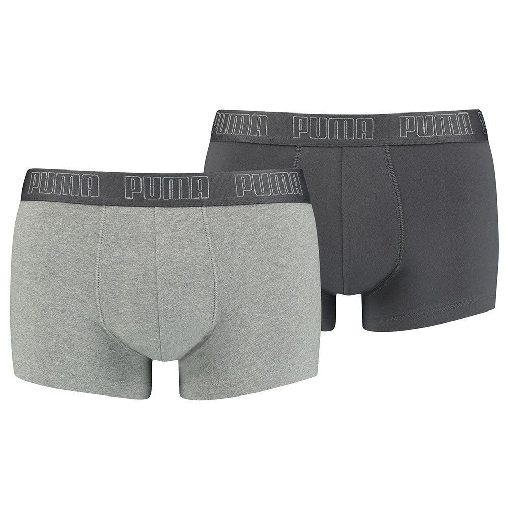 

Боксеры Puma Basic 2 шт, серый