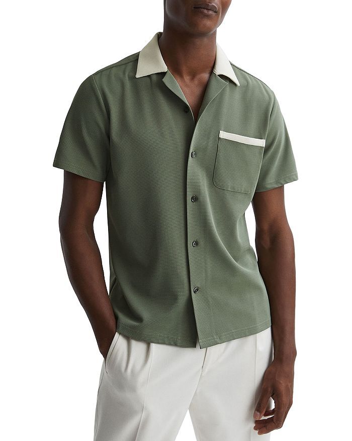 

Рубашка Troon Slim Fit на пуговицах REISS