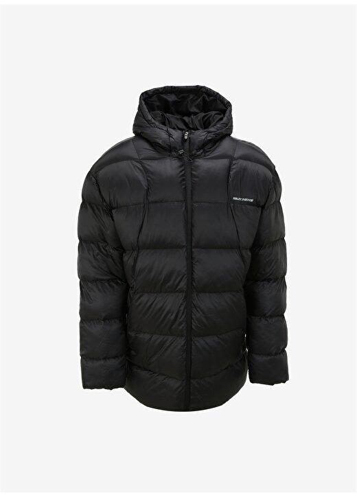 

Черная мужская куртка Regular Fit 232031-001M Верхняя одежда Стеганая куртка Skechers, черный