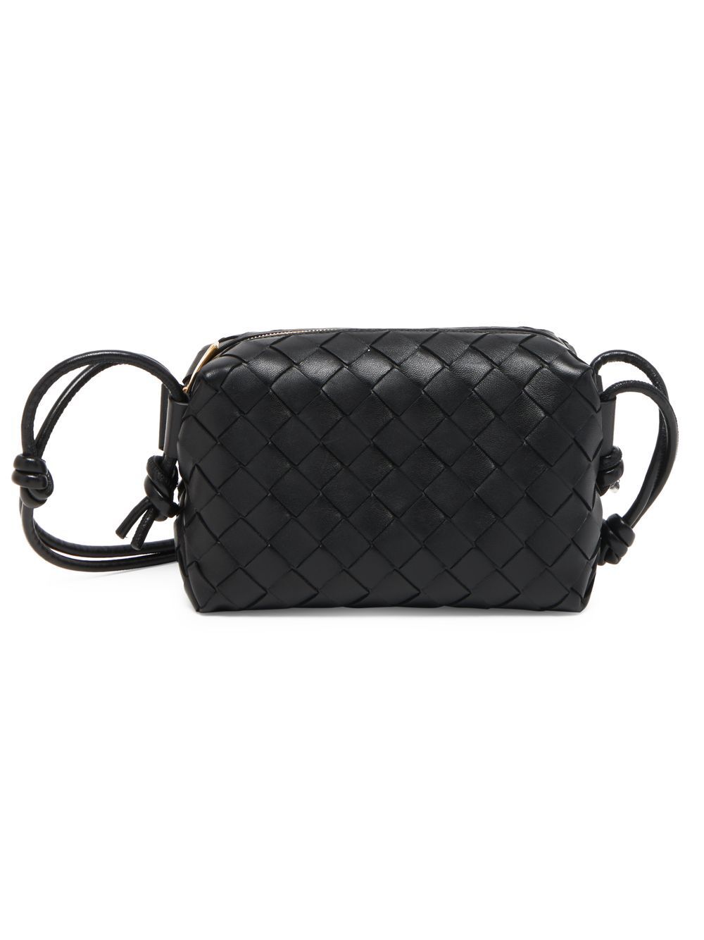 

Сумка Mini Loop Intrecciato Bottega Veneta, черный