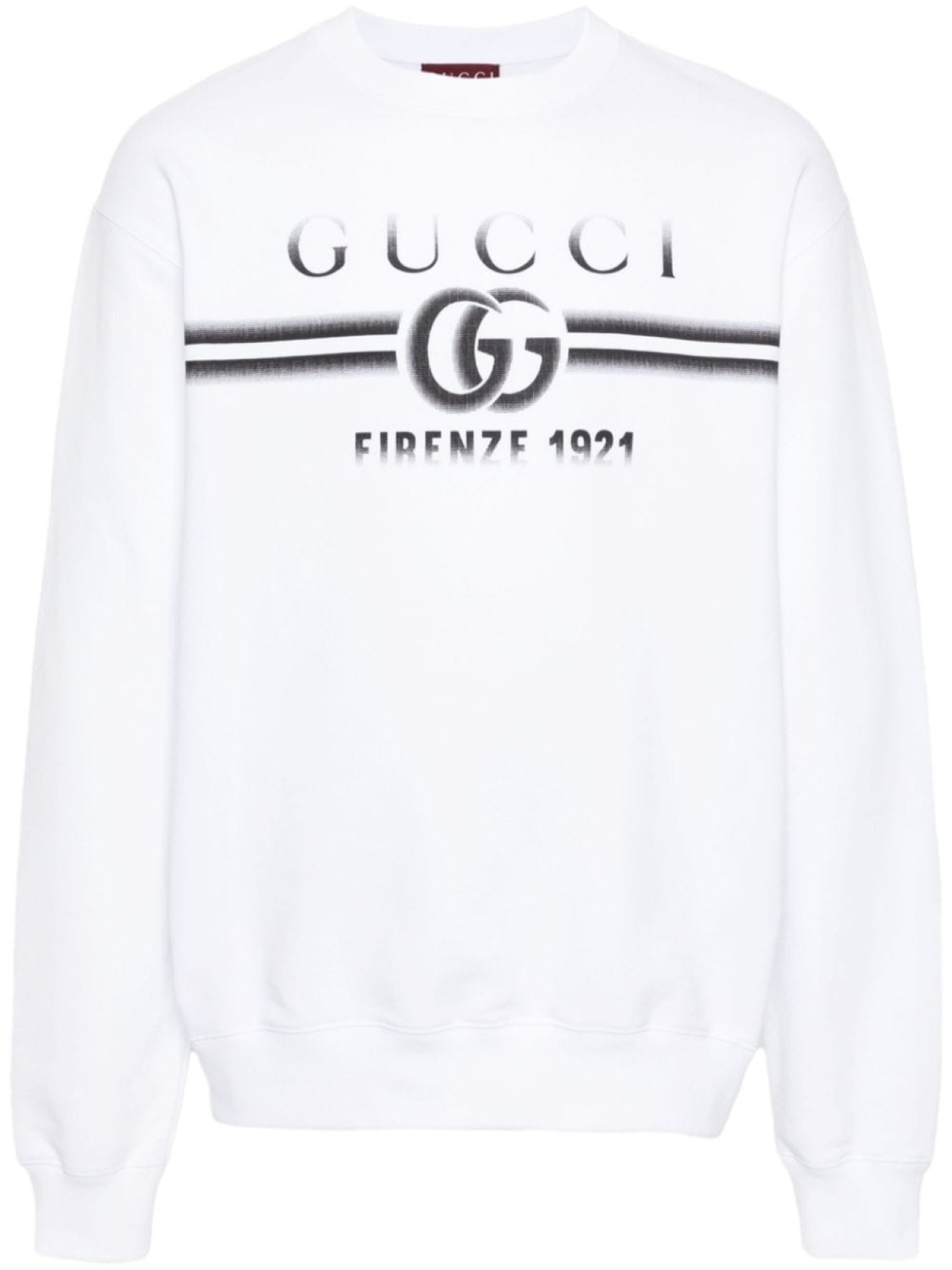

Gucci толстовка с логотипом Double G, белый