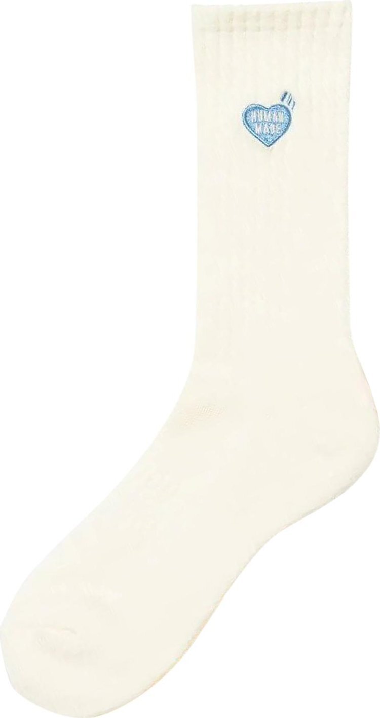 

Носки Human Made Pile 'White', белый