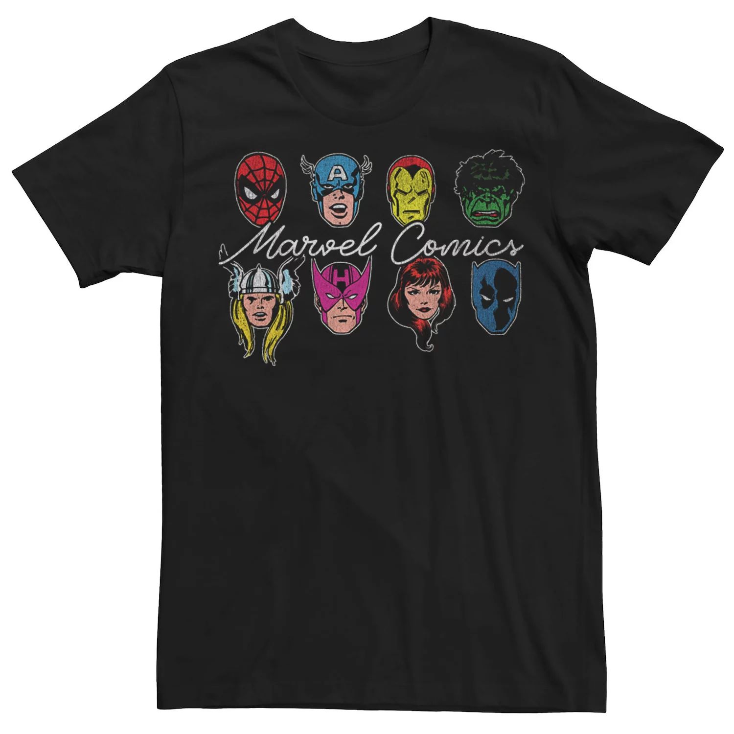 Мужская футболка с изображением героев комиксов Marvel Licensed Character