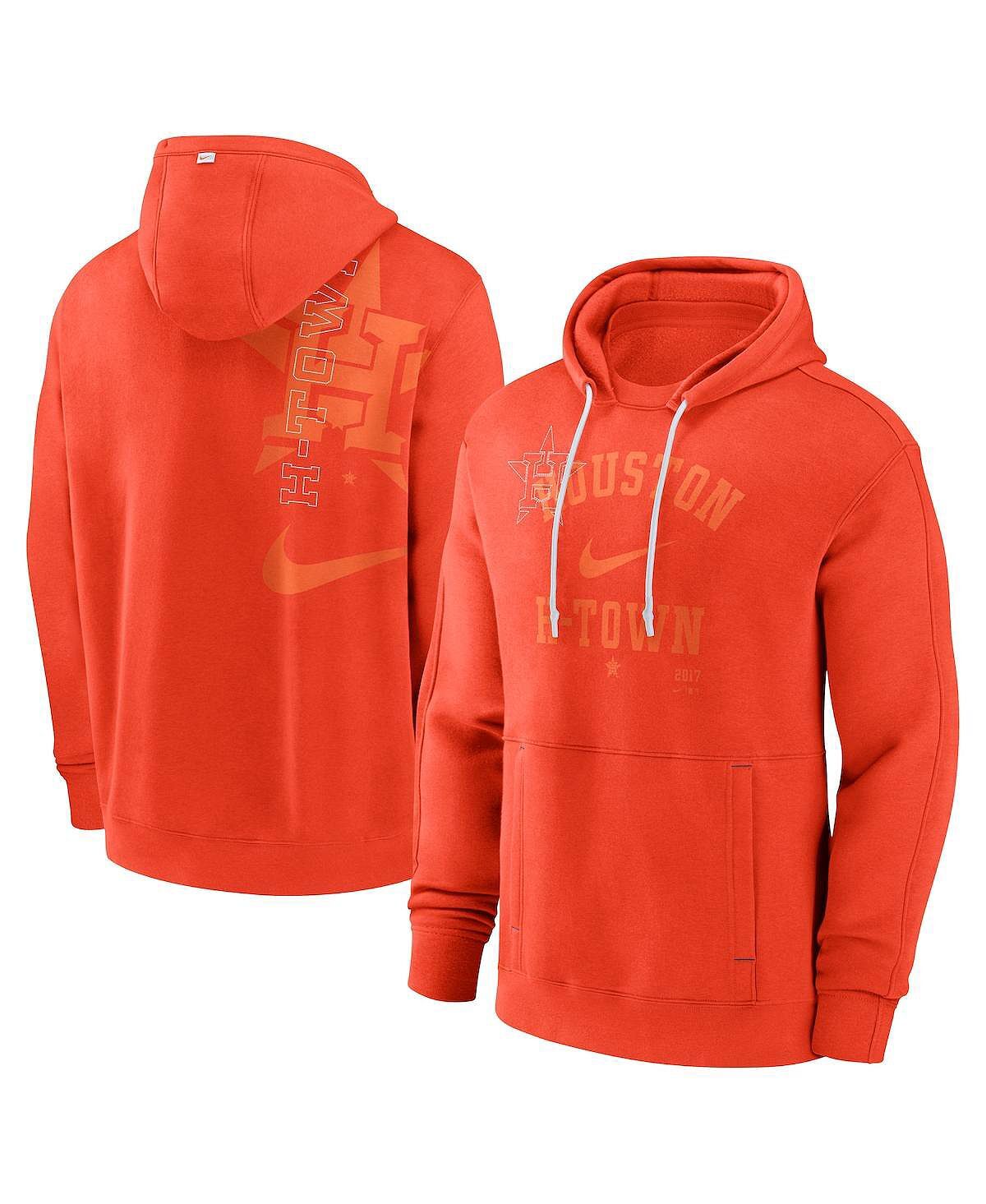 

Мужской оранжевый пуловер с капюшоном Houston Astros Statement Ball Game Nike