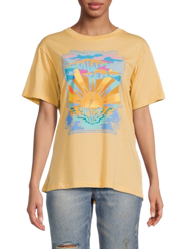 

Футболка с рисунком Grateful Dead Chaser, цвет Light Citrus