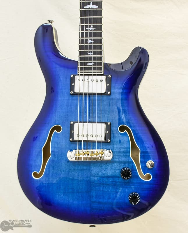 

Электрогитара PRS SE Hollowbody II - Faded Blue Burst