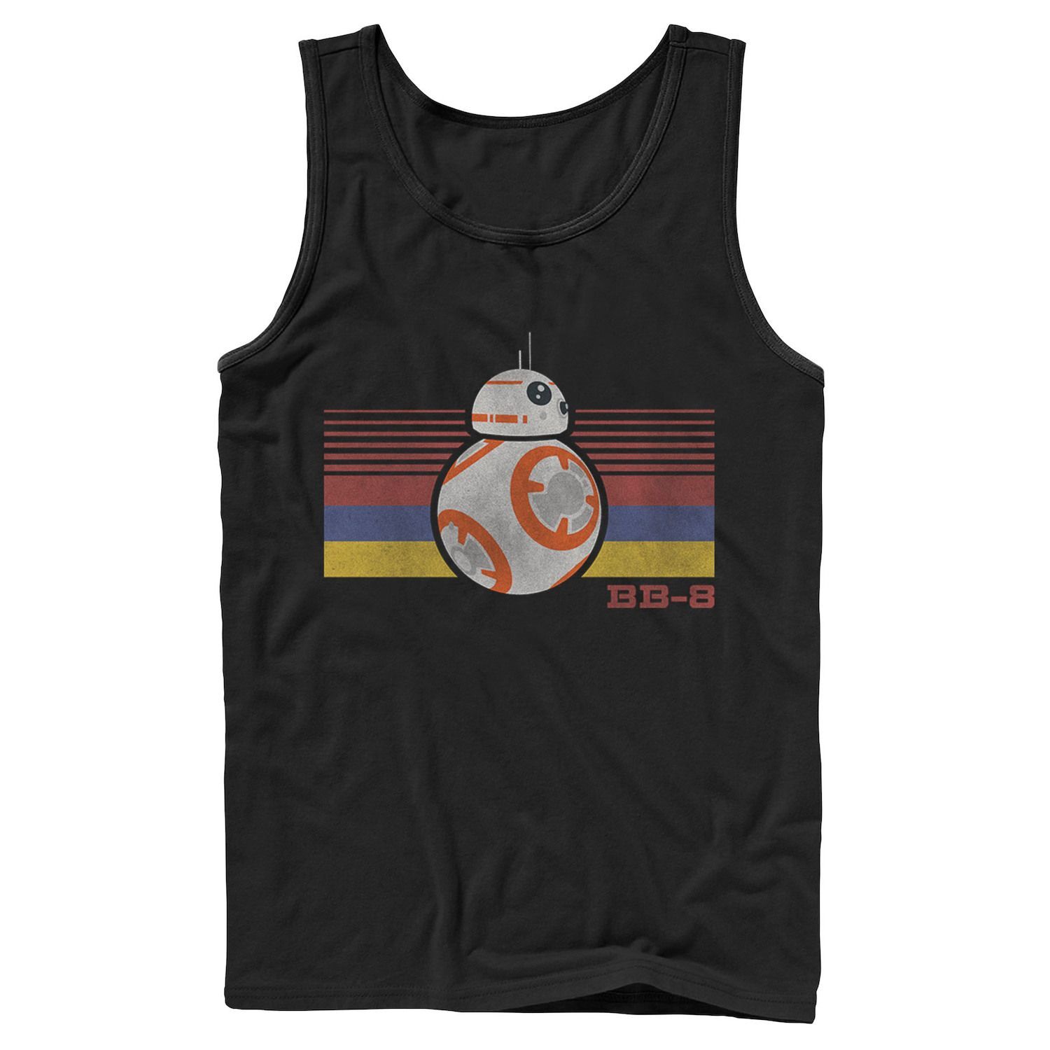 

Мужская майка Star Wars BB-8 в полоску в стиле ретро, ​​эпизод 7