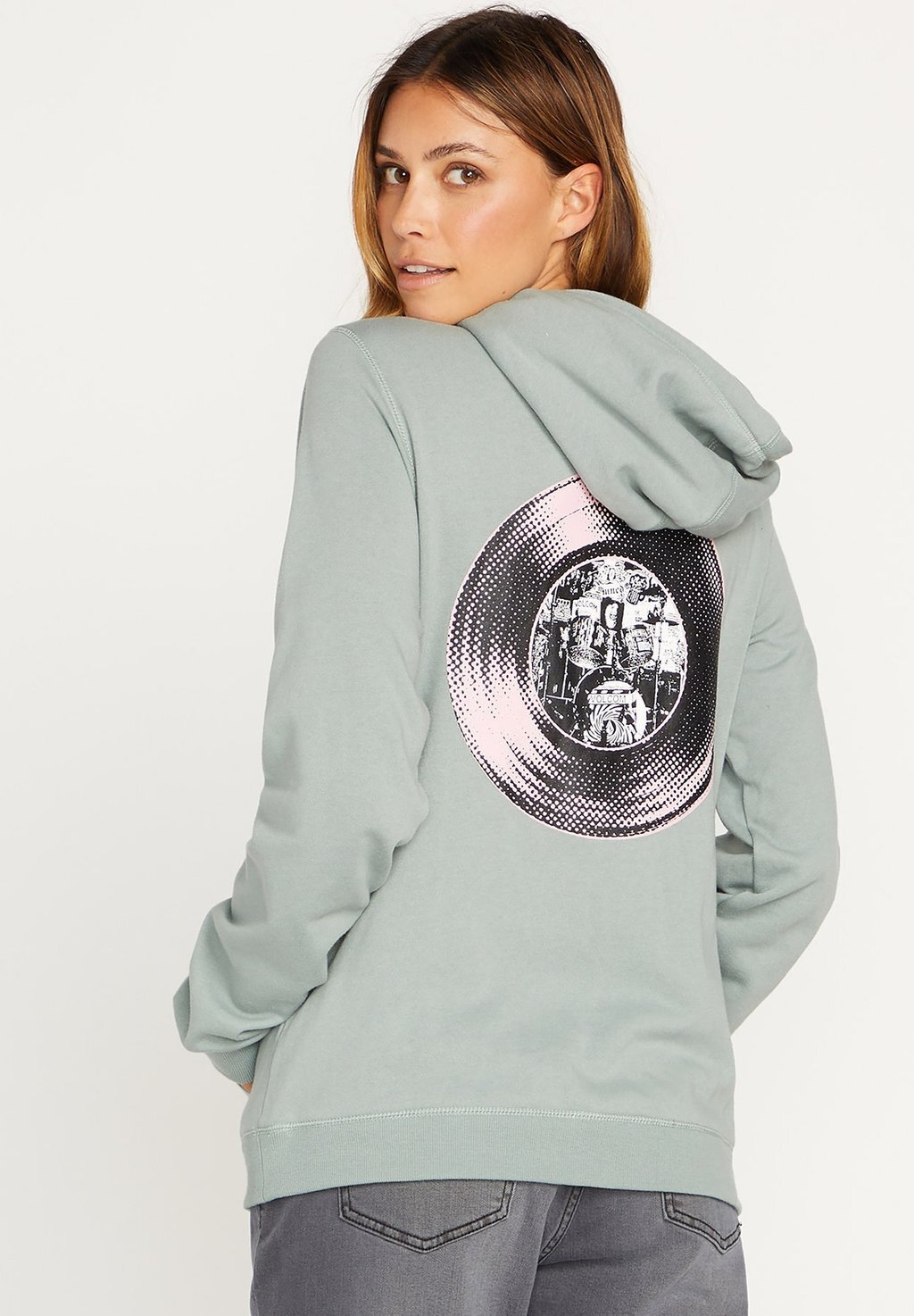 

Толстовка с капюшоном Volcom, Серый