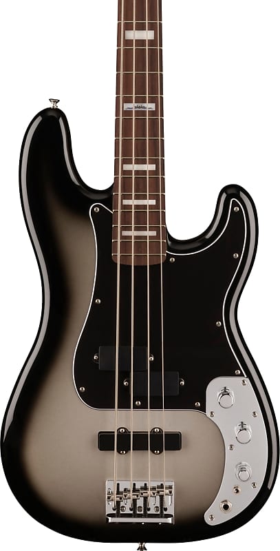 Басс гитара Fender Troy Sanders Precision Bass, Silverburst w/ Deluxe Gig Bag цена и фото