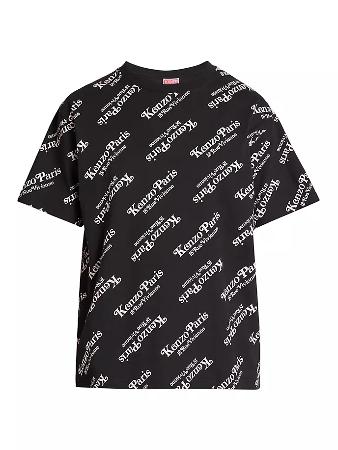 Объемная футболка с логотипом Kenzo x VERDY Kenzo, черный футболка kenzo x verdy oversized черный