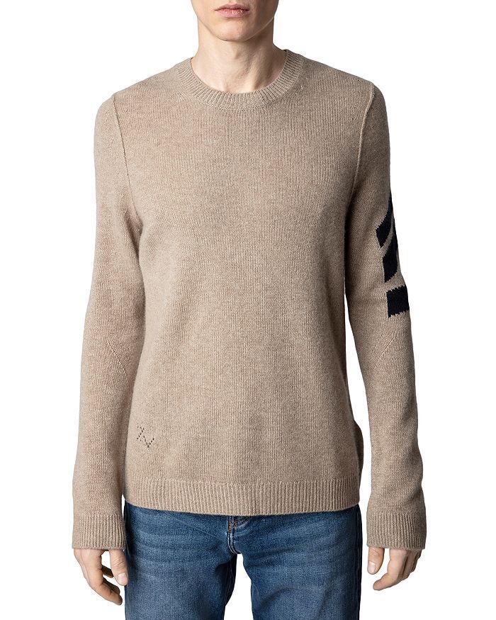 

Кашемировый свитер Kennedy со стрелками Zadig & Voltaire