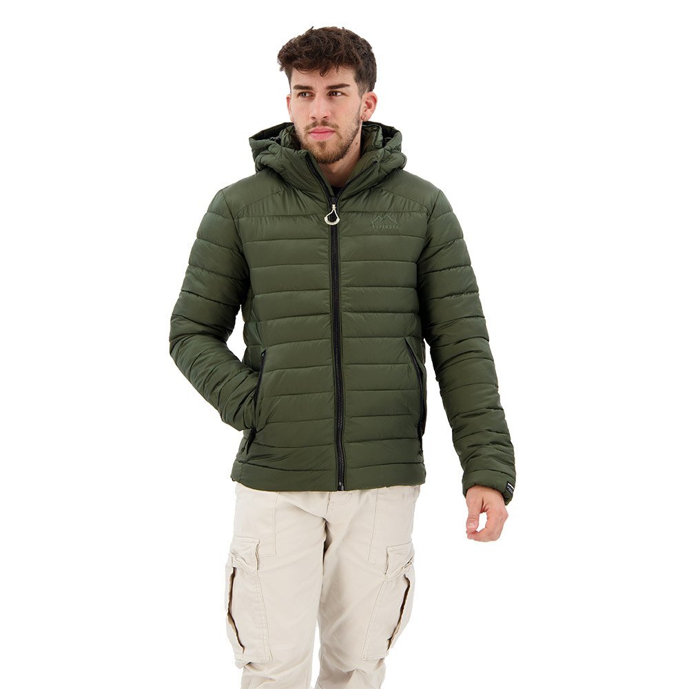 Куртка Superdry Fuji Sport Puffer, зеленый