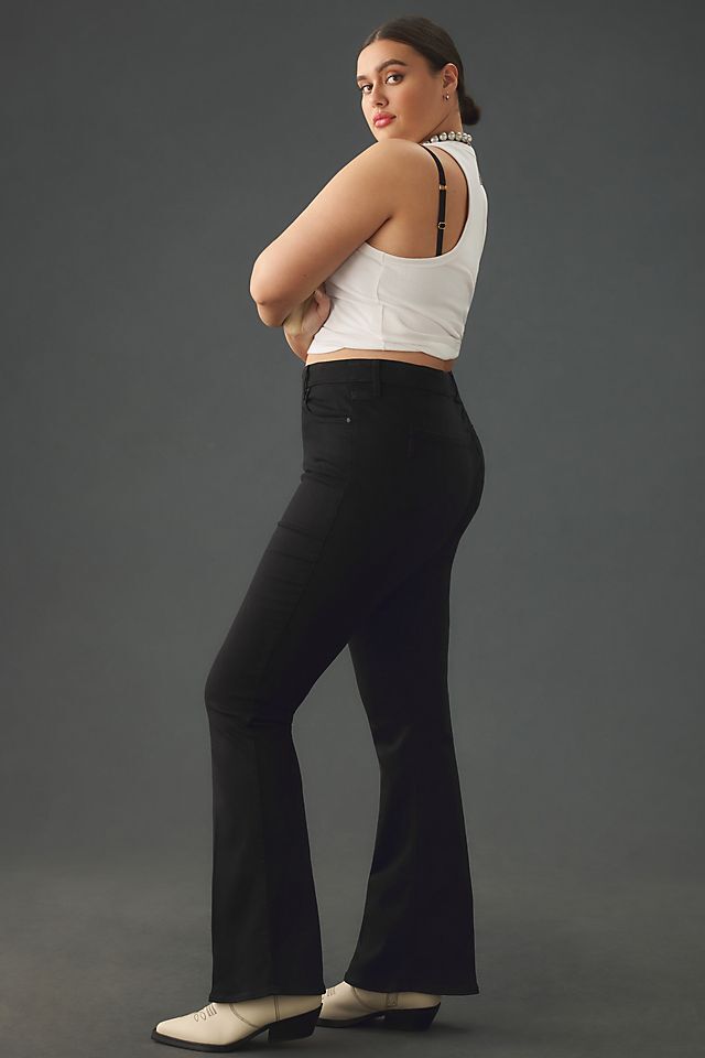 

Джинсы Paige Manhattan с завышенной талией, черный