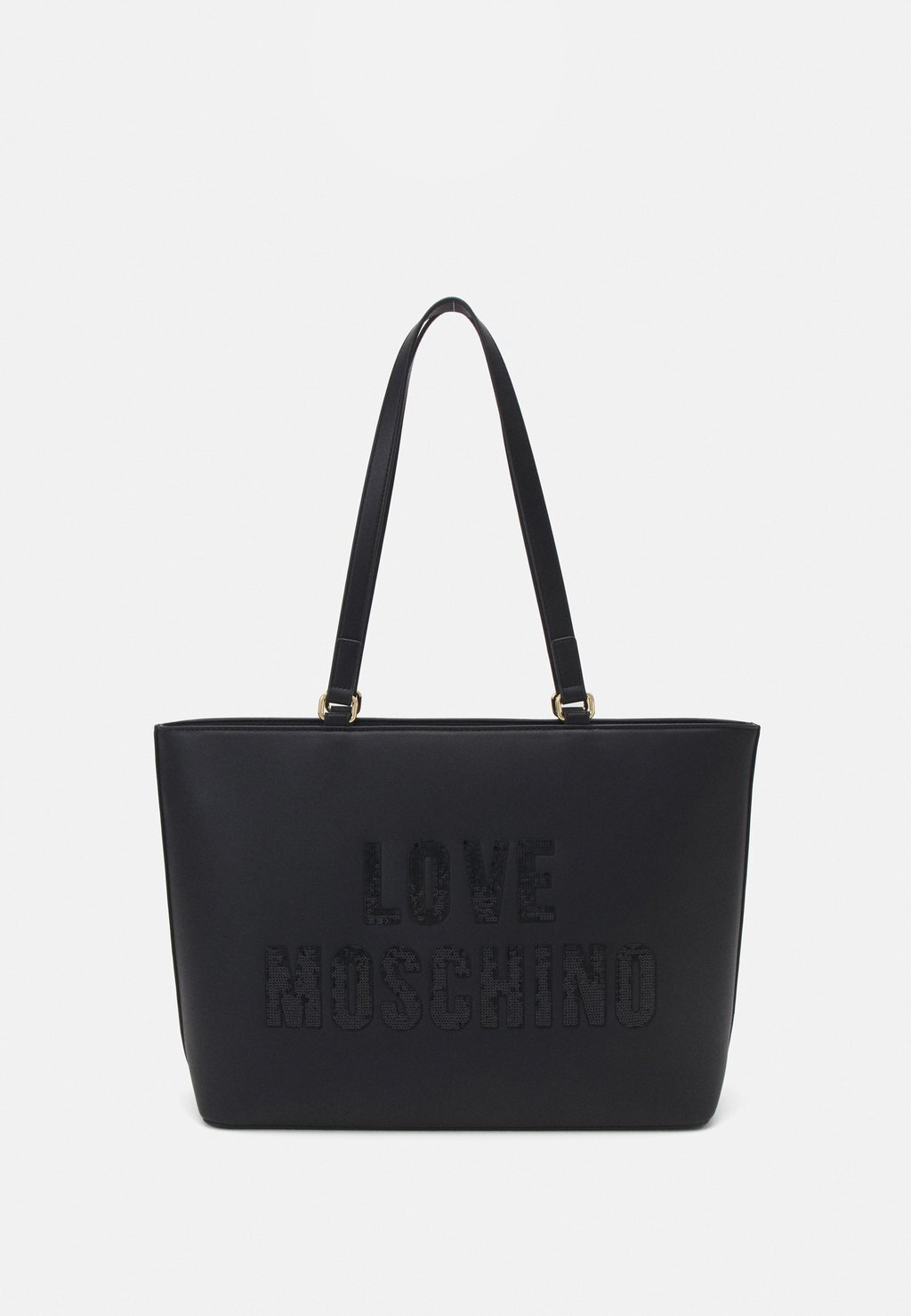 Сумка для покупок SPARKLING LOGO Love Moschino, черный