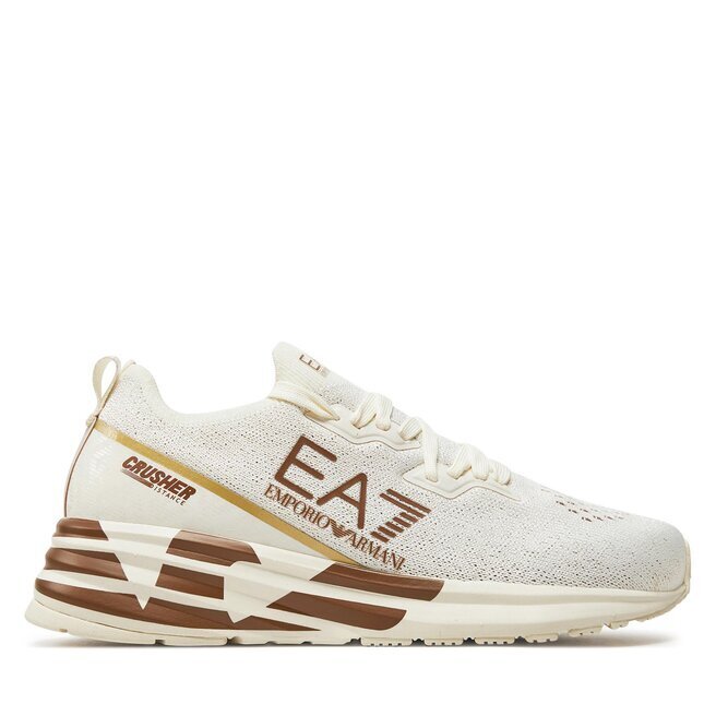 

Кроссовки EA7 Emporio Armani X8X095 XK240 T564 Prist+Tan+Gold Refle, цвет